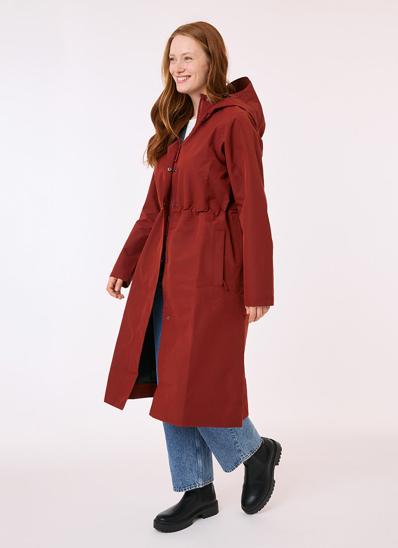 Overlander Waterproof Jacket - Terracotta