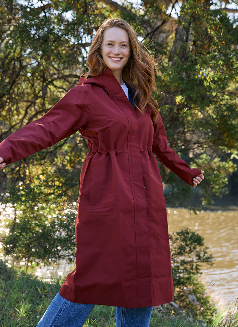 Overlander Waterproof Jacket - Terracotta