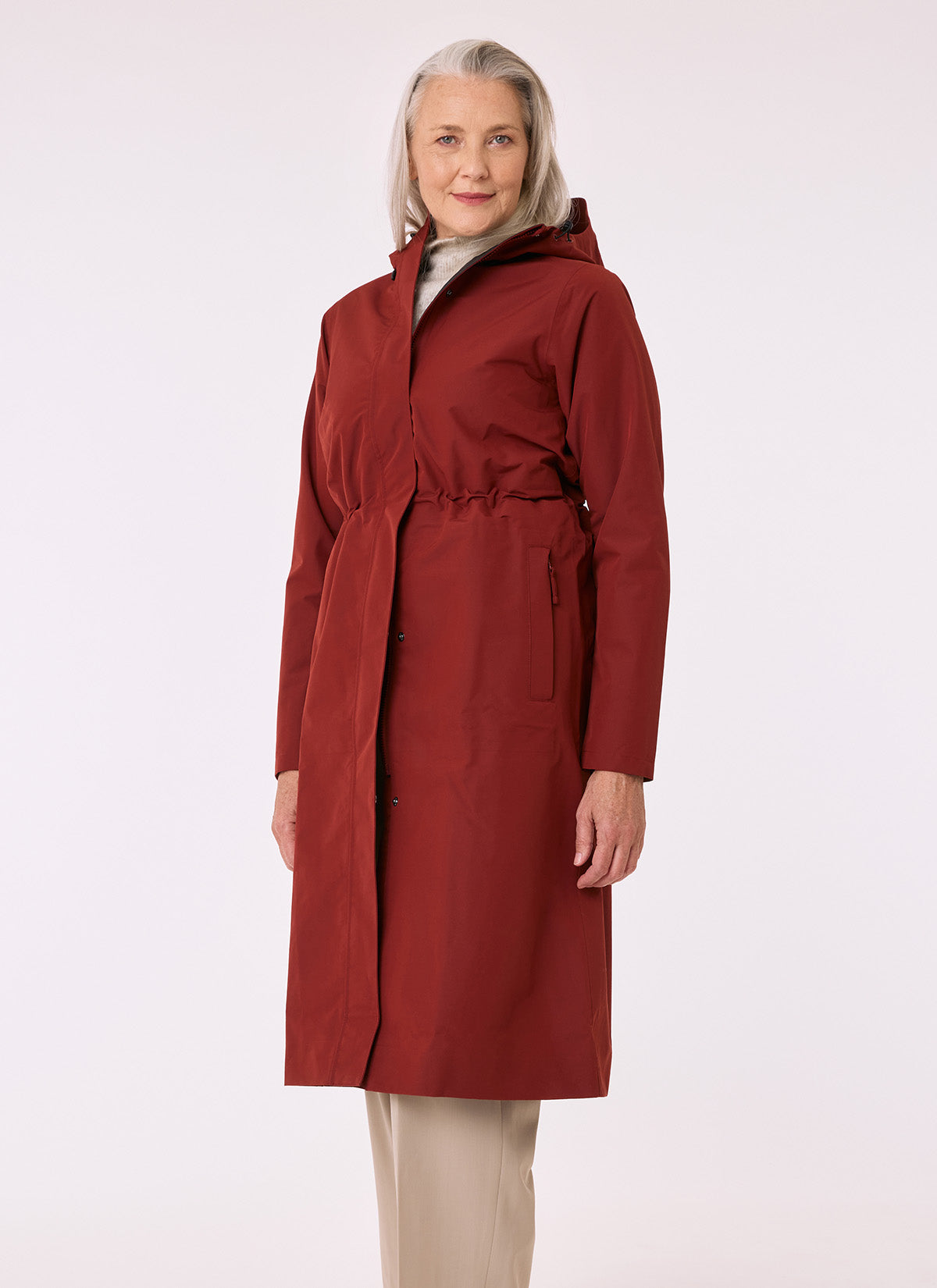 Overlander Waterproof Jacket - Terracotta