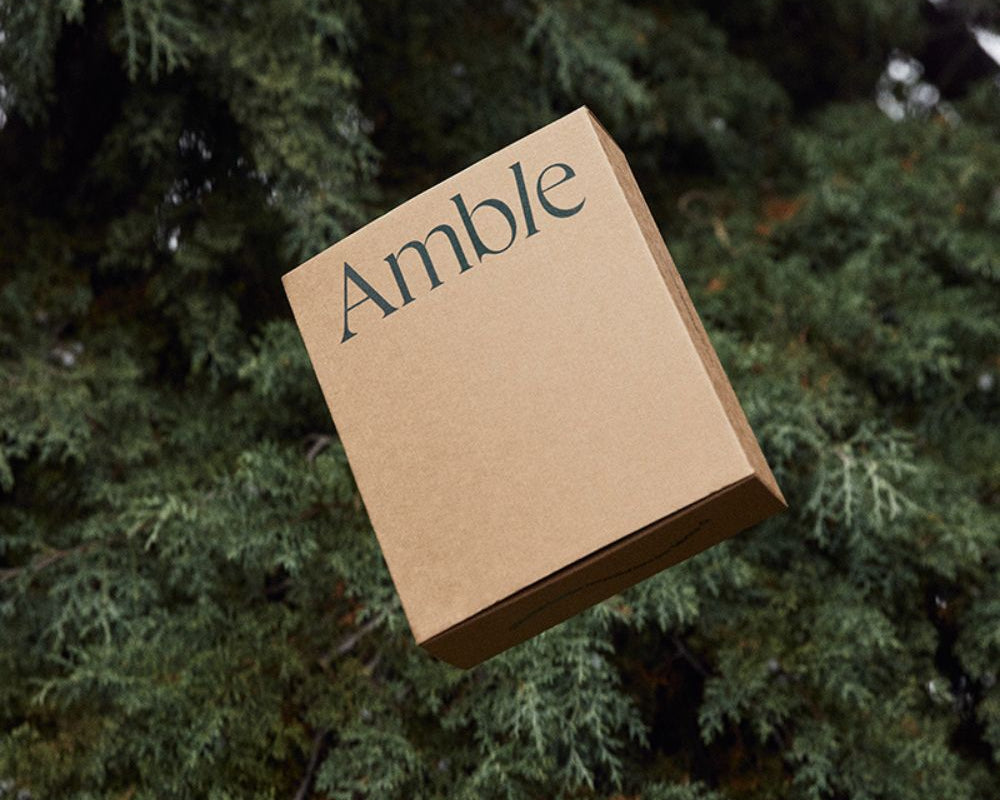 Amble packaging in nature