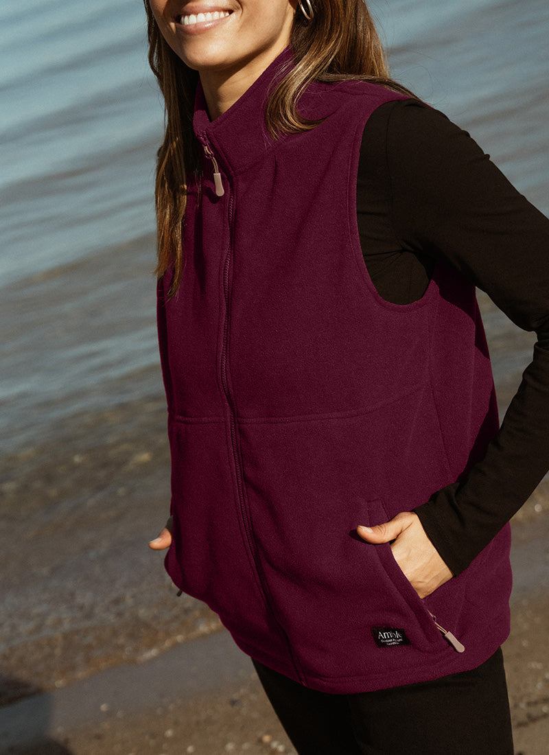Sugarloaf Vest - Mulberry