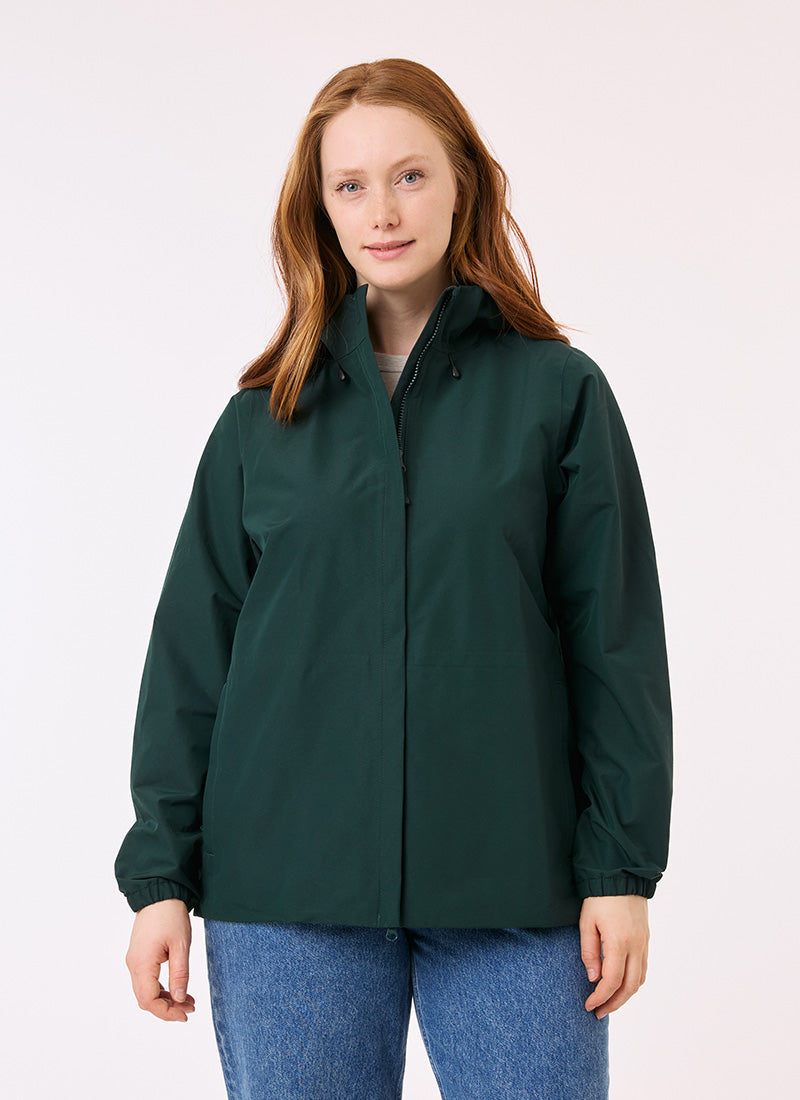 Elements Waterproof Jacket - Eucalyptus