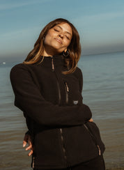 Flinders Fleece Jacket - Black