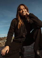 Flinders Fleece Jacket - Black