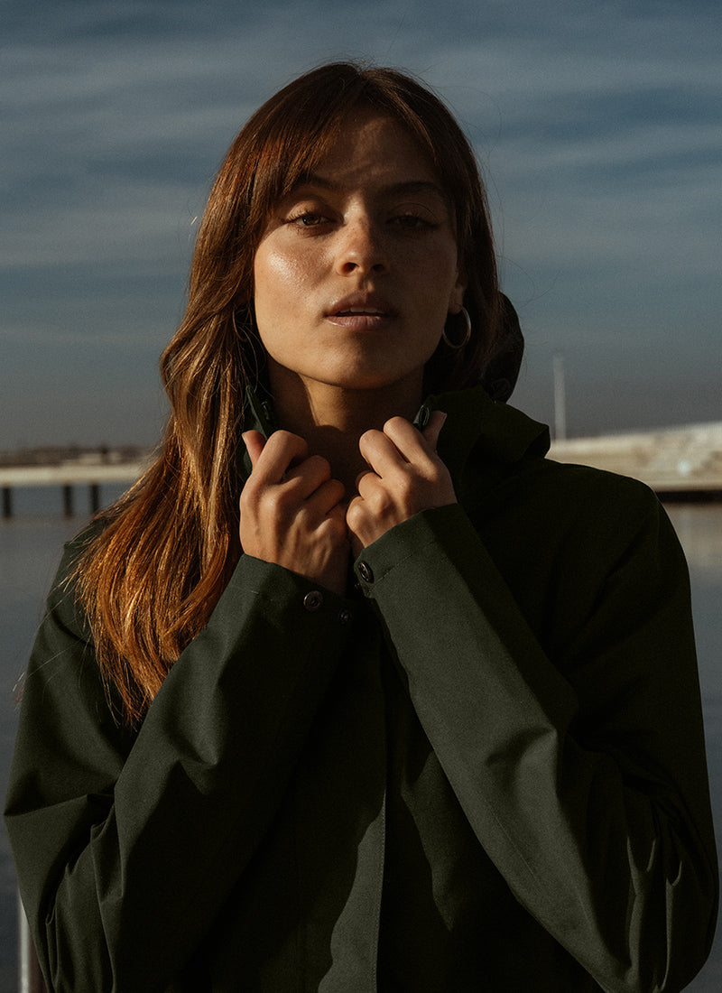 Ovalander Waterproof Jacket - Eucalyptus