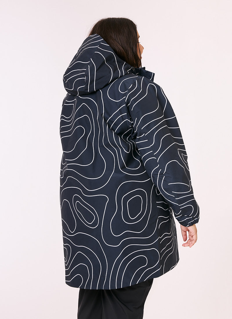 Refuge Waterproof Jacket - Topography