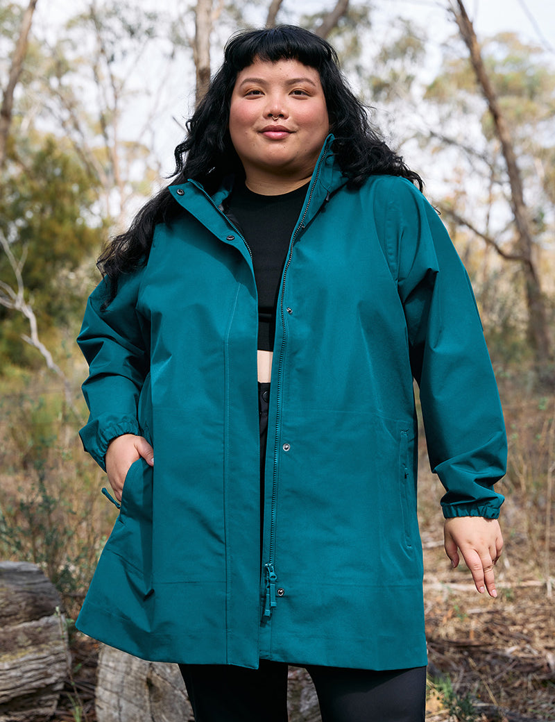 RefugeWomensPlusSizeRainJacketLagoonBlue.jpg