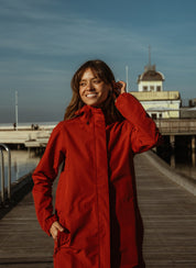 Refuge Waterproof Jacket - Waratah