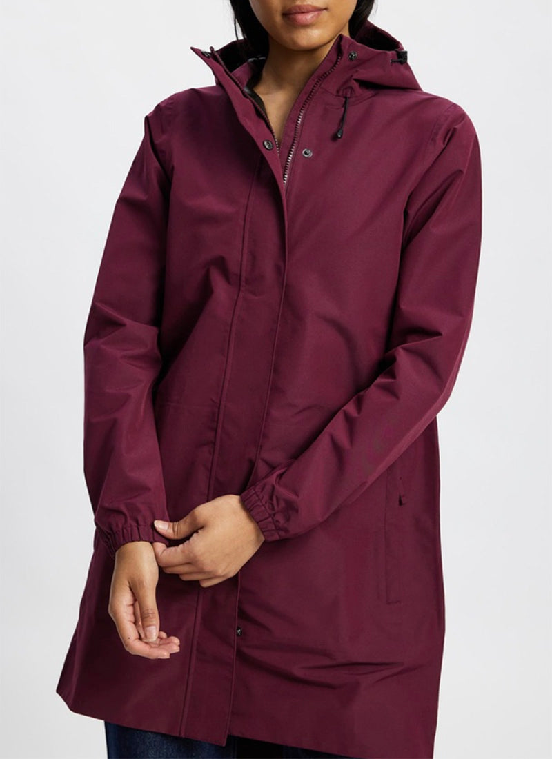 Refuge Waterproof Jacket - Mulberry