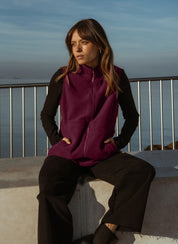 Sugarloaf Vest - Mulberry