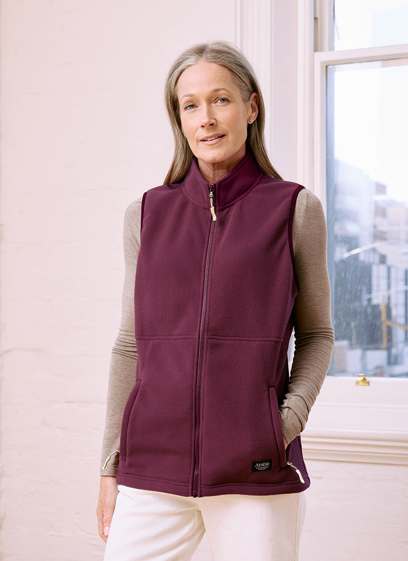 Sugarloaf Vest - Mulberry