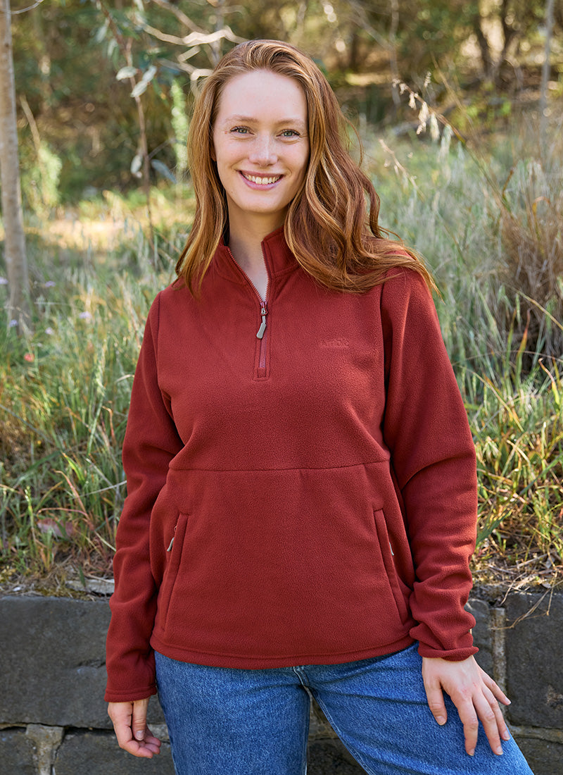 Sugarloaf Fleece - Terracotta