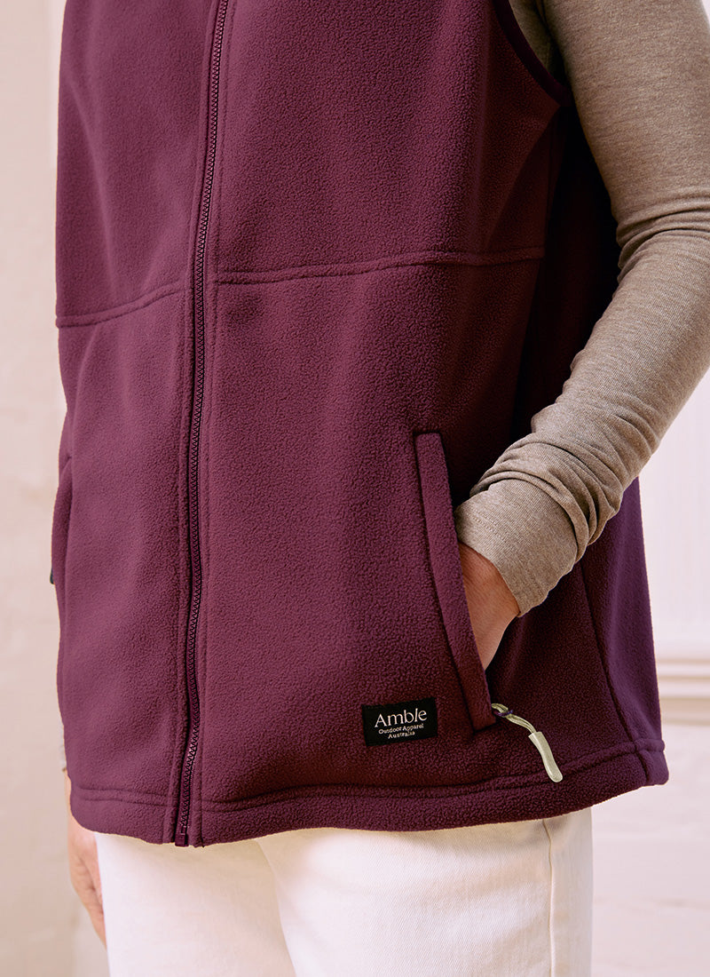 Sugarloaf Vest - Mulberry