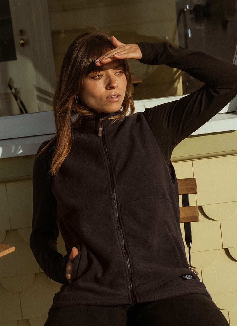 Sugarloaf Vest - Washed Black